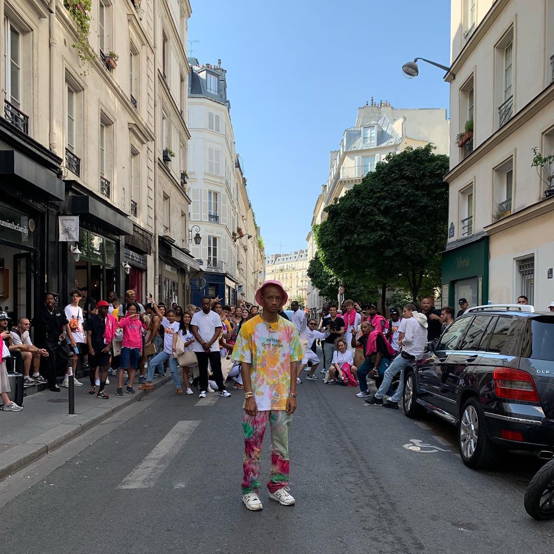 SPOTTED: Jaden Smith Hits Paris in MSFTSrep