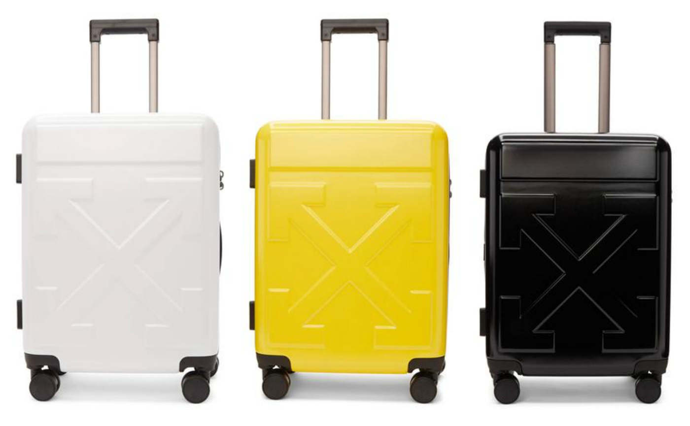Off-White™ Debuts New Compact Arrows Luggage