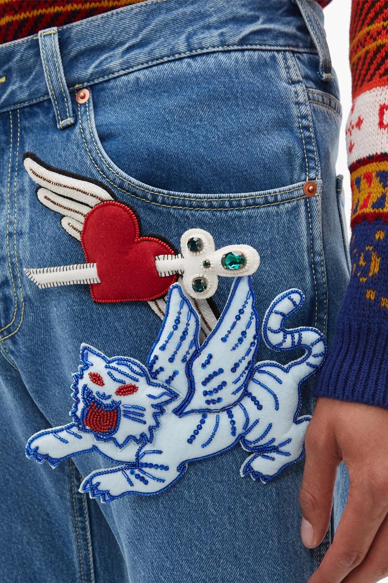 Gucci Denim Jacket with Applique