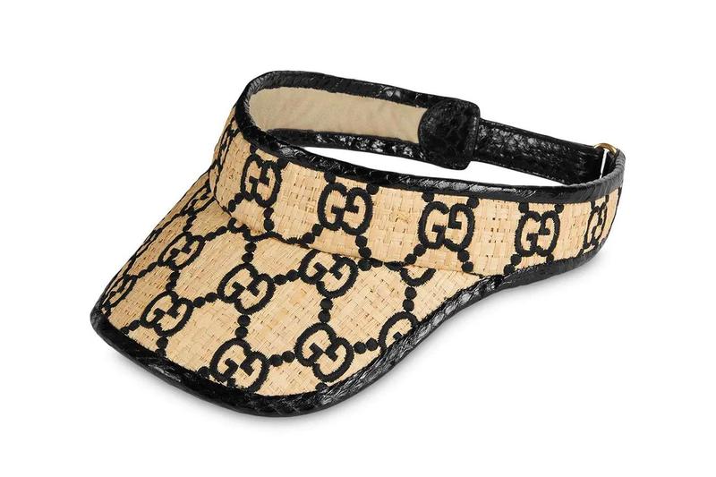 PAUSE or Skip: Gucci’s Snakeskin Raffia GG Visor