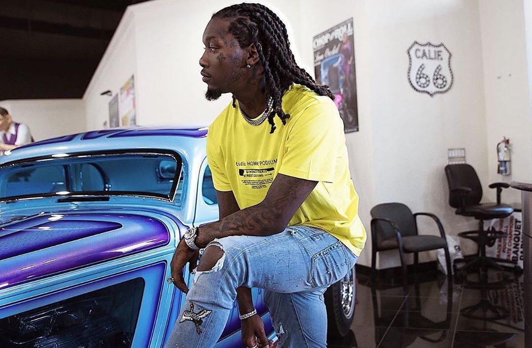 SPOTTED: Offset Flexes Million Dollar Hot Rod in Givenchy