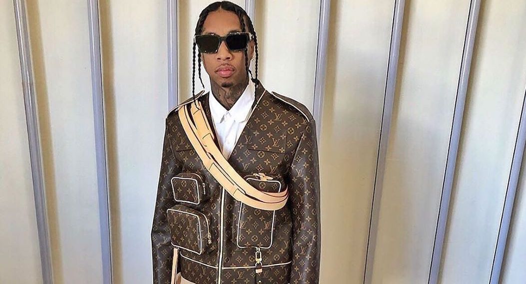 SPOTTED: Tyga in Head-to-Toe Louis Vuitton by Virgil Abloh