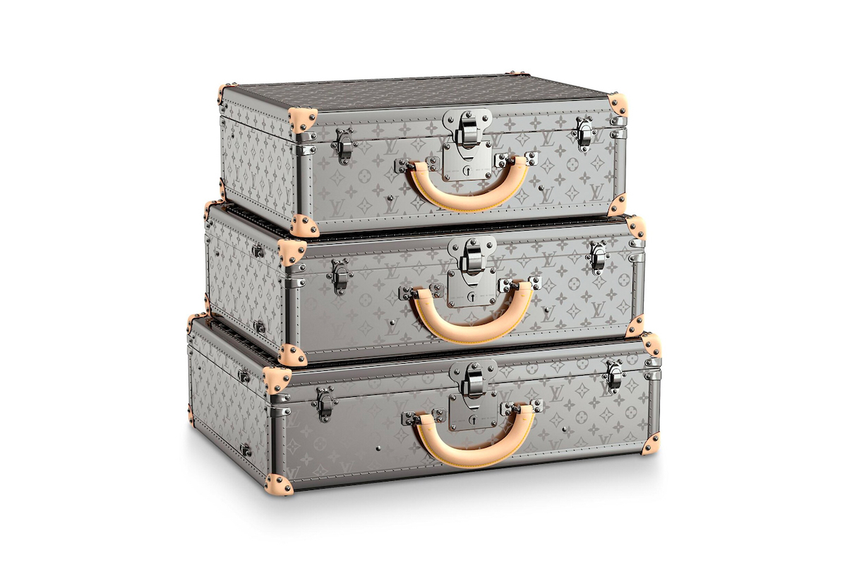 Louis Vuitton Drops New Titanium Version of Bisten Luggage