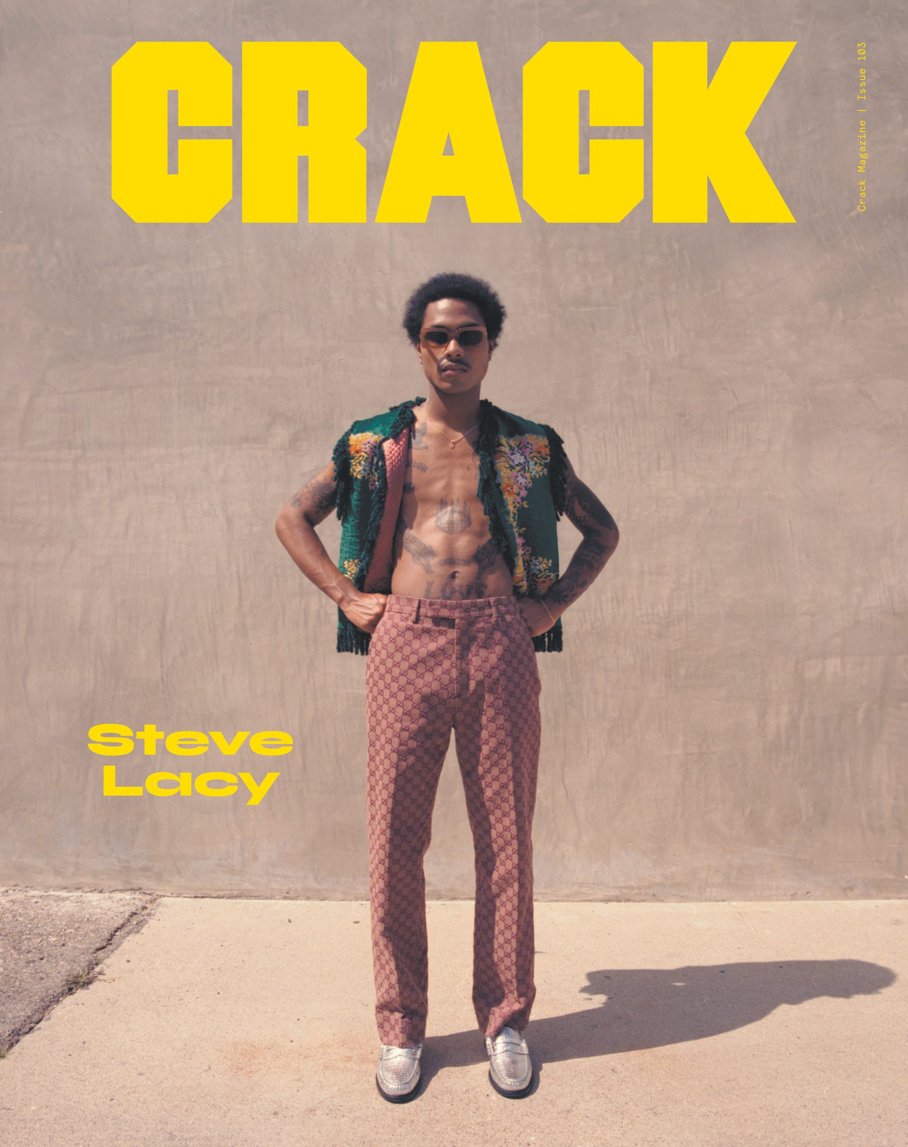 Steve Lacy Covers CRACK Magazine’s Latest Issue