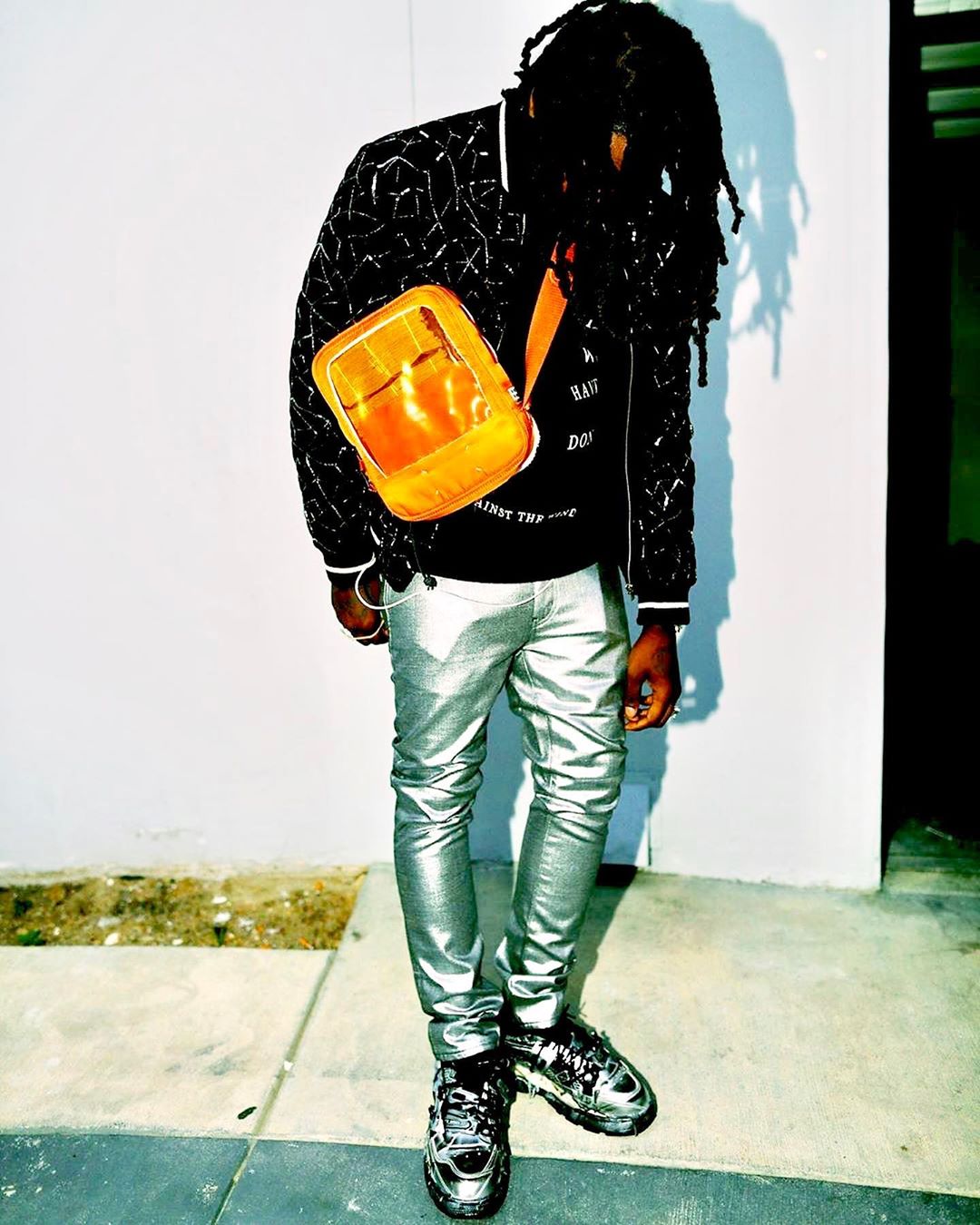 SPOTTED: Offset in Saint Laurent, Louis Vuitton & Maison Margiela