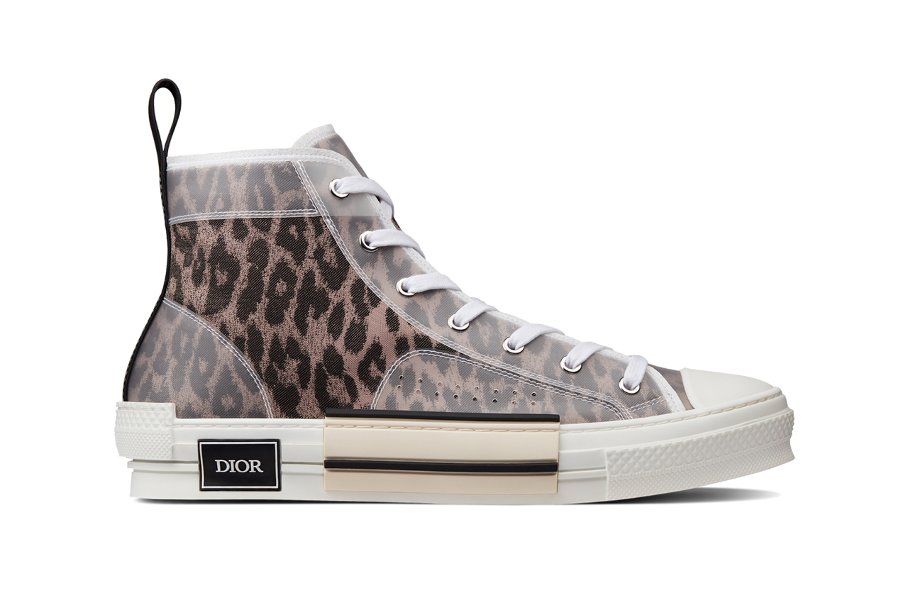 PAUSE or Skip: Dior’s B23 Hightop Sneaker in Leopard Print