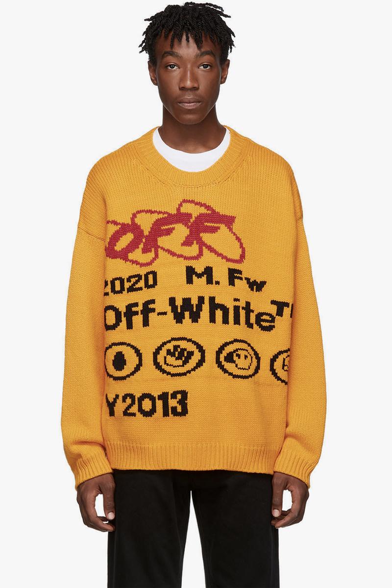 Off-White™ Drops Graphic-Heavy Sweaters – PAUSE Online | Men's Fashion ...