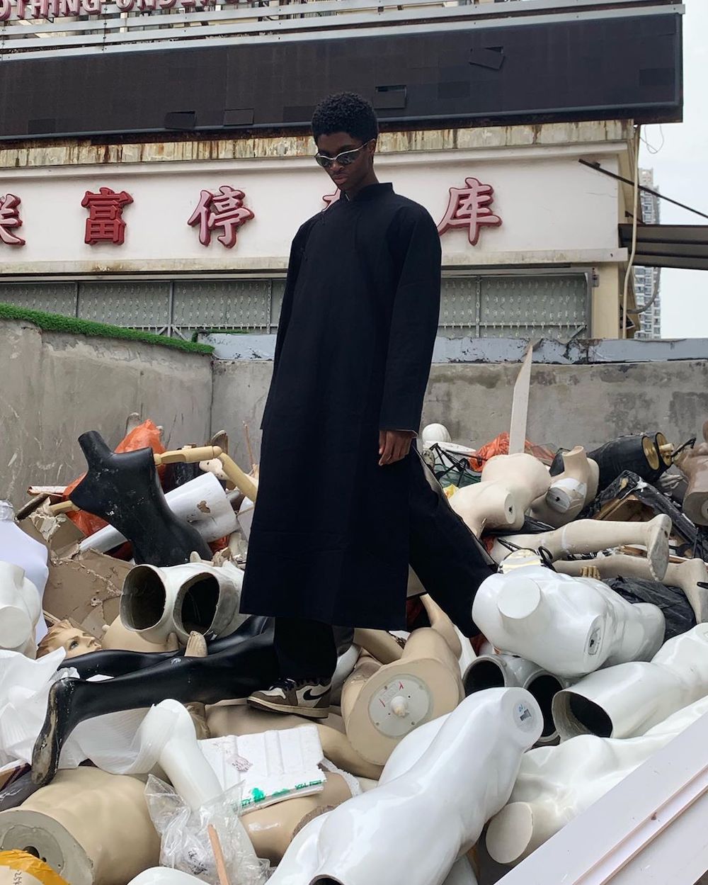 SPOTTED: Alton Mason Shares Matrix Themed Ensemble on Instagram