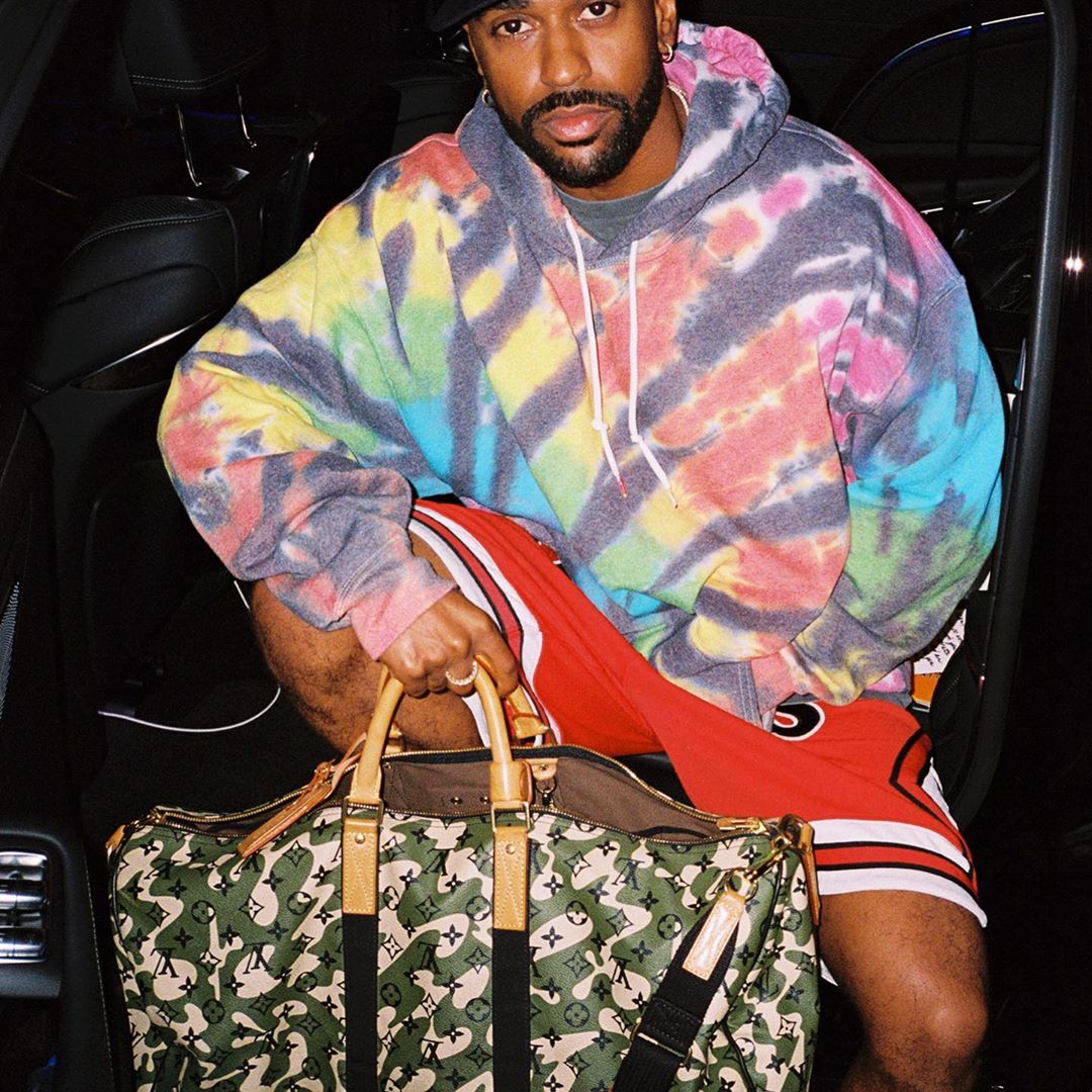 SPOTTED: Big Sean in Louis Vuitton Trainers & Al-Wissam Inc