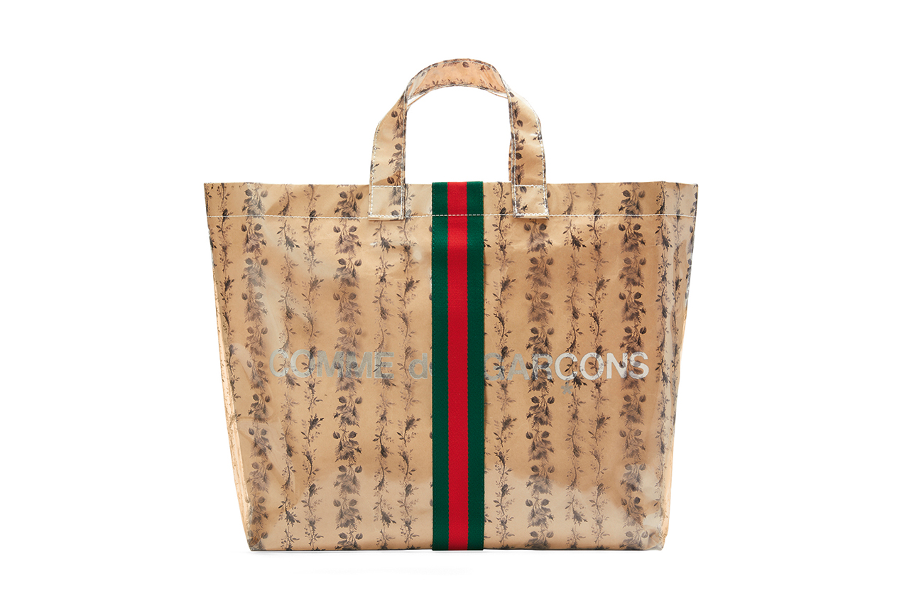 PAUSE or Skip: Comme des Garcons x Gucci Limited Edition Tote Bag