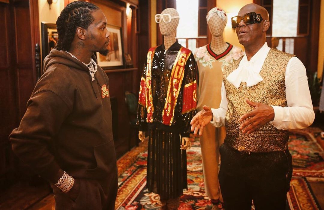 SPOTTED: Offset Walks Through Harlem With Gucci’s Dapper Dan