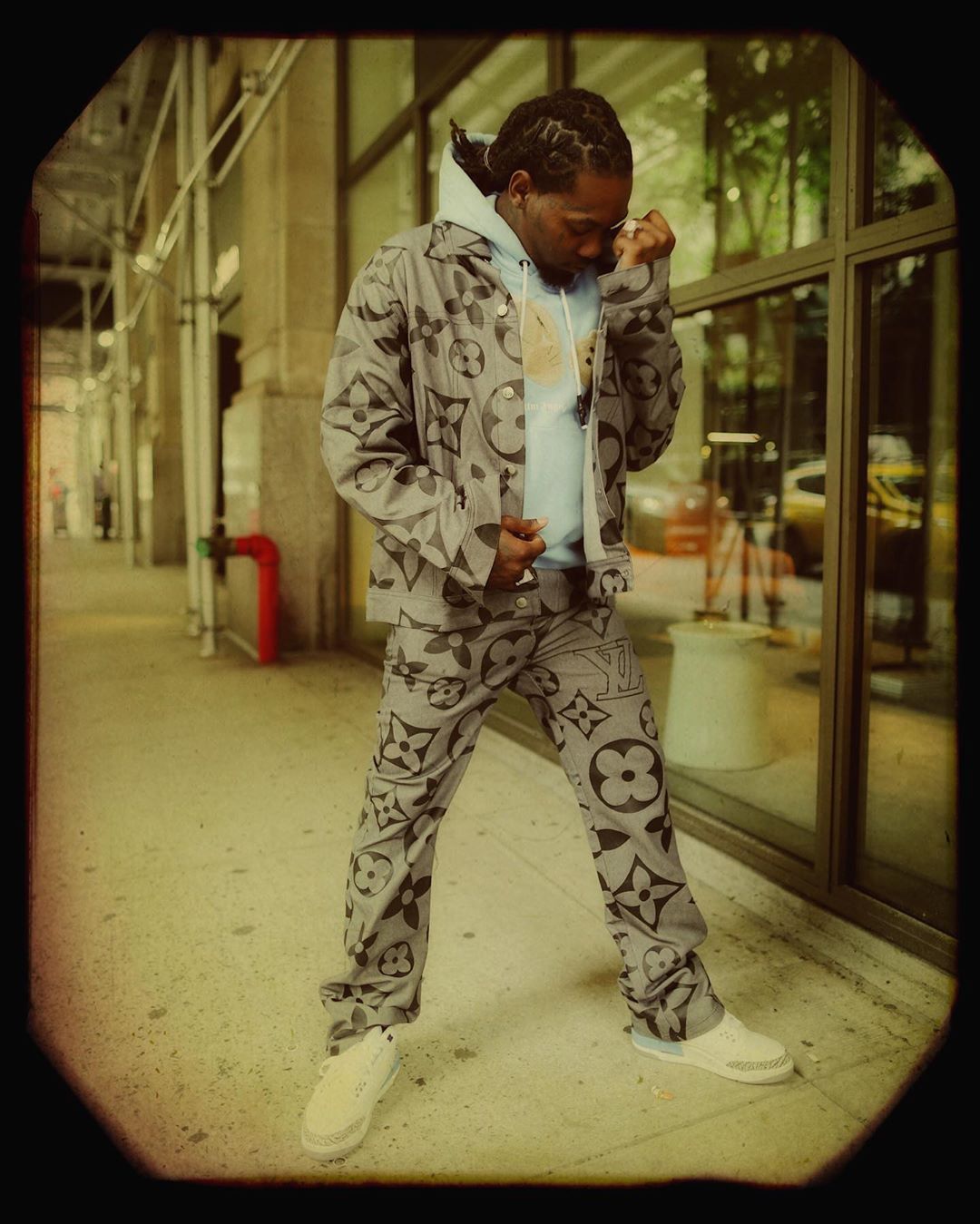 SPOTTED: Offset Takes in New York Views In Louis Vuitton Two-Piece – PAUSE Online | Men&#39;s ...