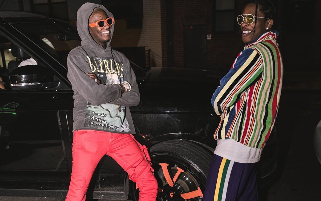 SPOTTED: A$AP Rocky & Young Thug Link Up In New York