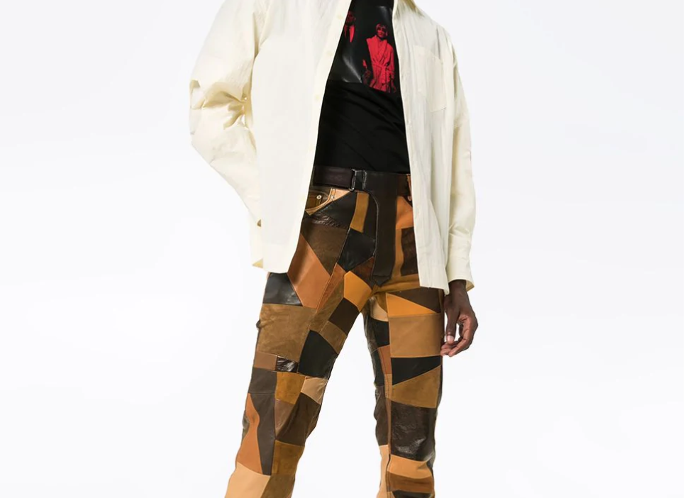 PAUSE or Skip: CMMN SWDN Patchwork Trousers