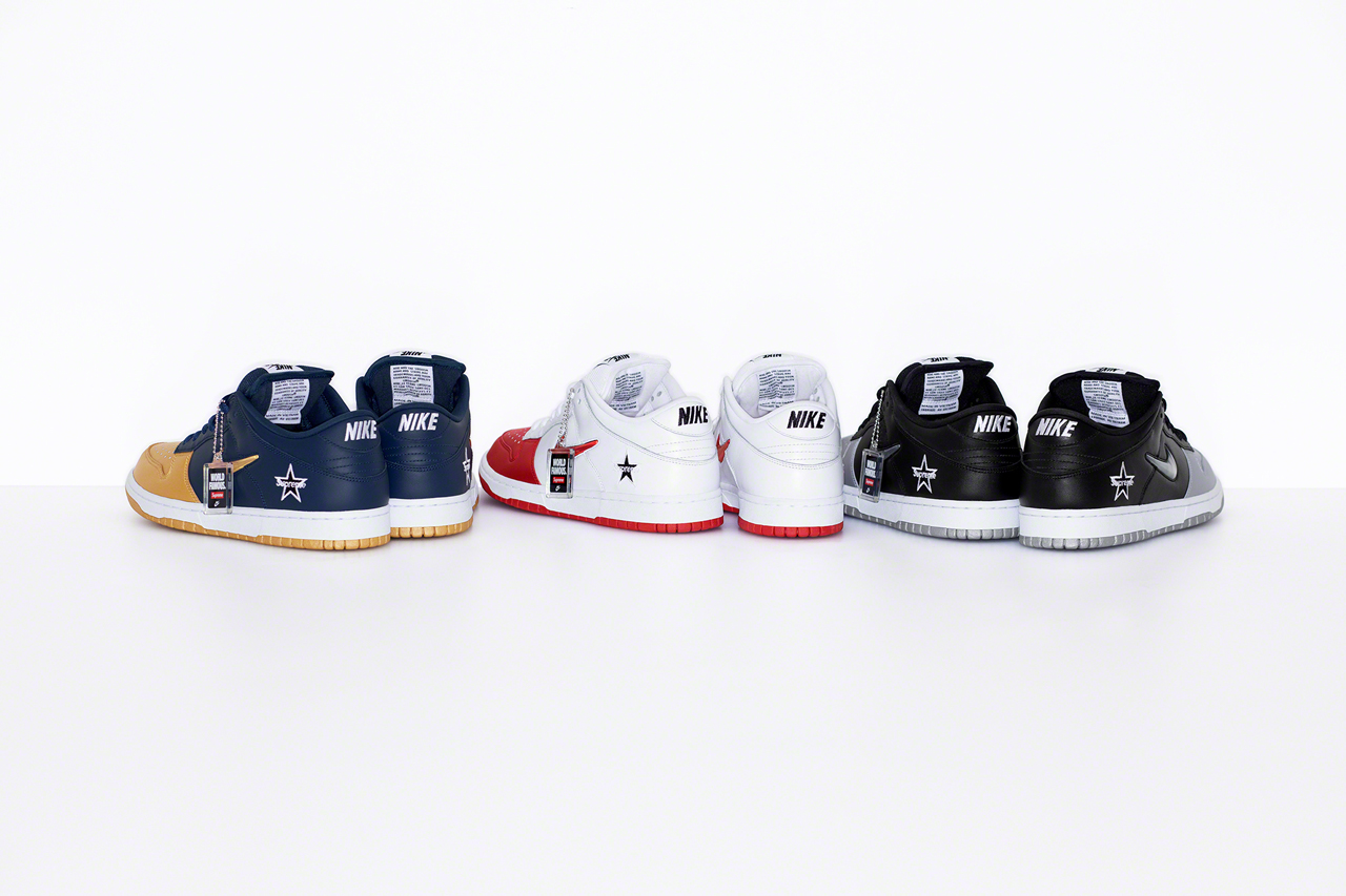 Supreme & Nike Drop Official Look At Upcoming SB Dunk Low Sneaker – PAUSE  Online