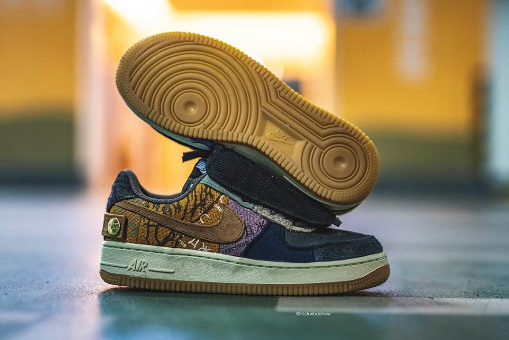 A Closer Look At The Upcoming Nike x Cactus Jack AF1 Low Sneaker ...
