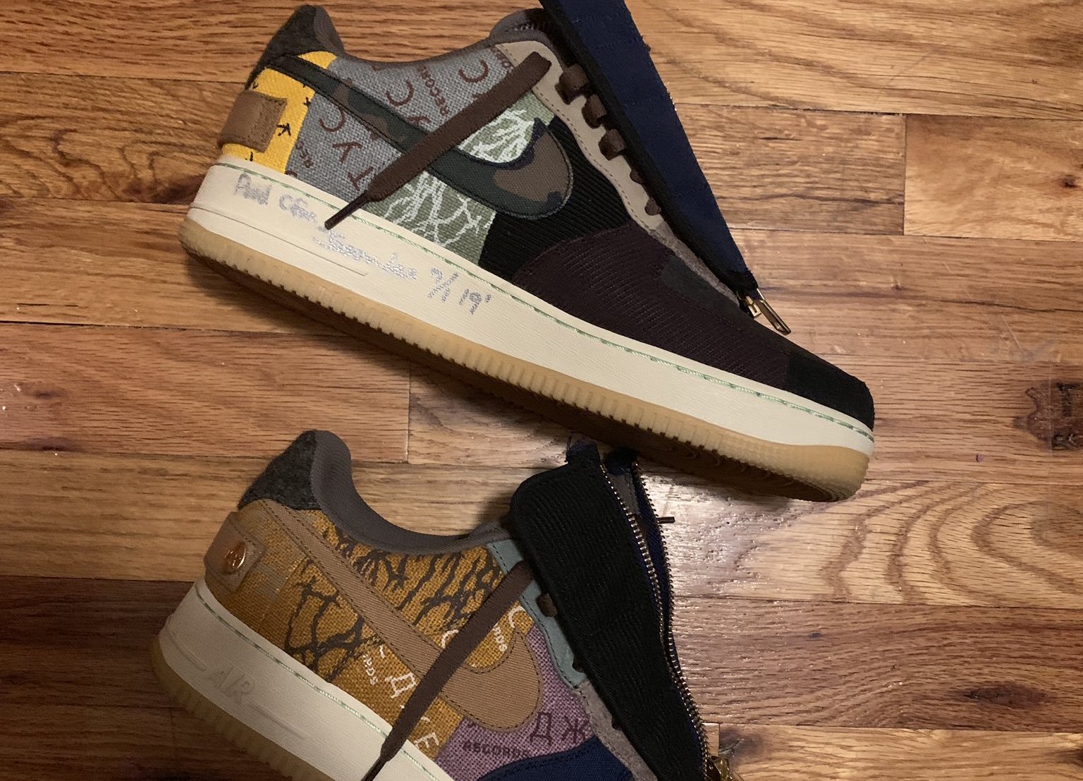 Travis Scott Gifts Fan a Pair of His Unreleased Nike Air Force 1 Collab