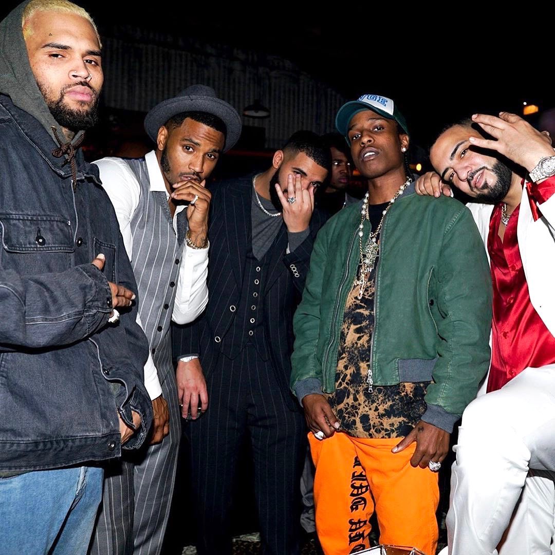 SPOTTED: Drake Celebrates Birthday with ASAP Rocky, French Montana & more