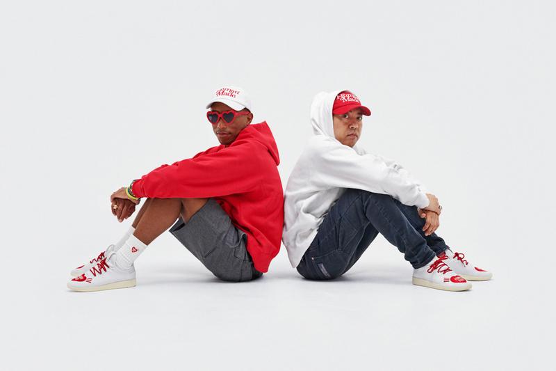 Pharrell and NIGO Link Up Again For HUMAN MADE x adidas Hu Sneakers