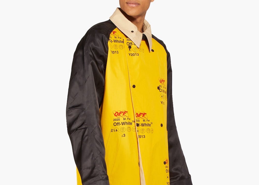 PAUSE or Skip: Off-White Logo Trench Coat