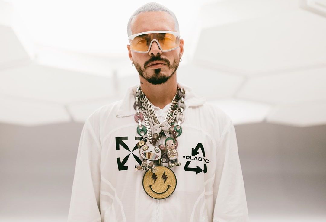 SPOTTED: J Balvin In Off-White™ Jumpsuit