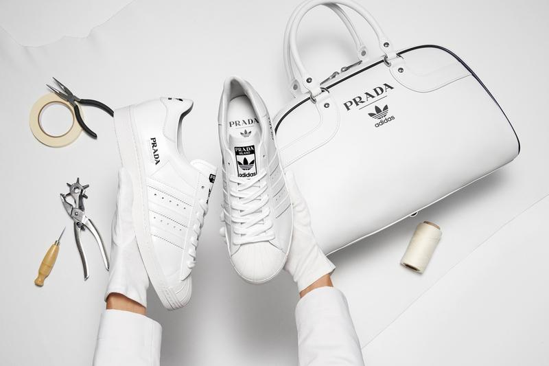 Prada & adidas Officially Debut Superstar & Bowling Bag Collaboration