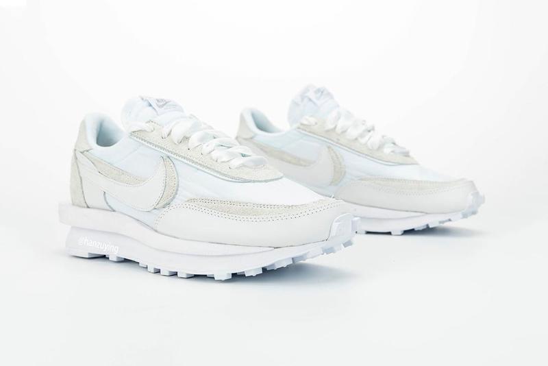A Closer Look At The Look At The White Sacai x Nike LDWaffle