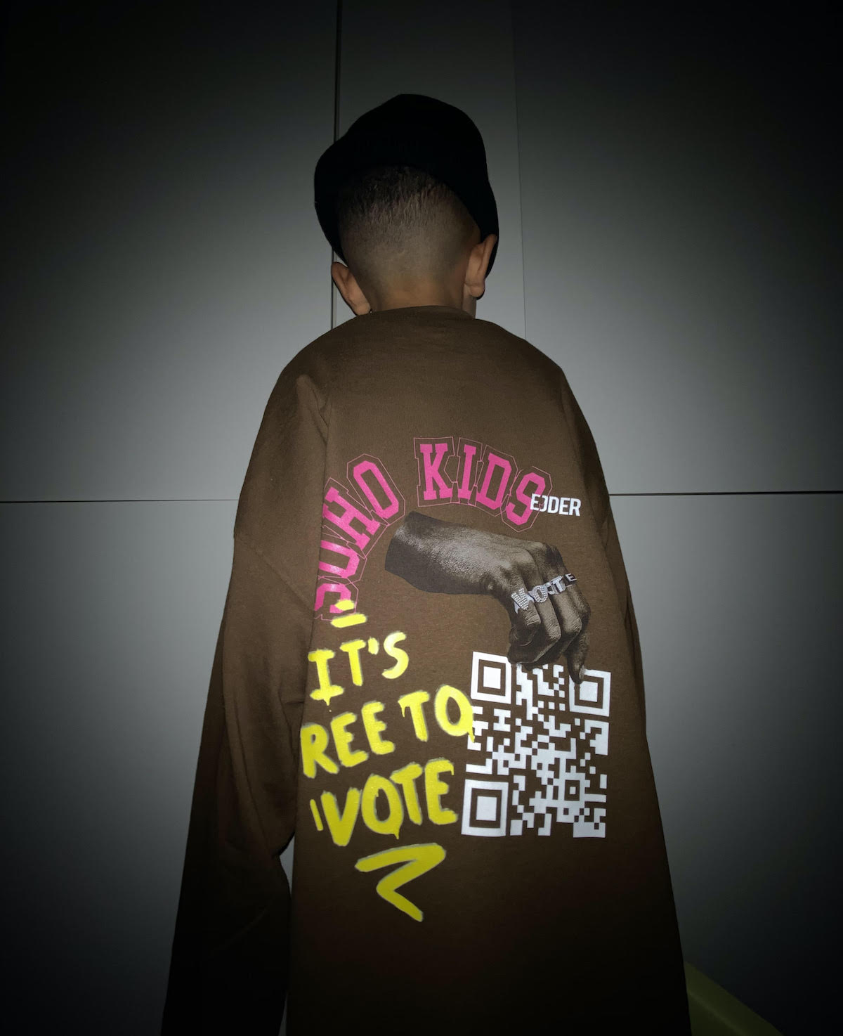 EJDER X SOHO KIDS Are Giving Out Free T-Shirts to Convince You to Vote