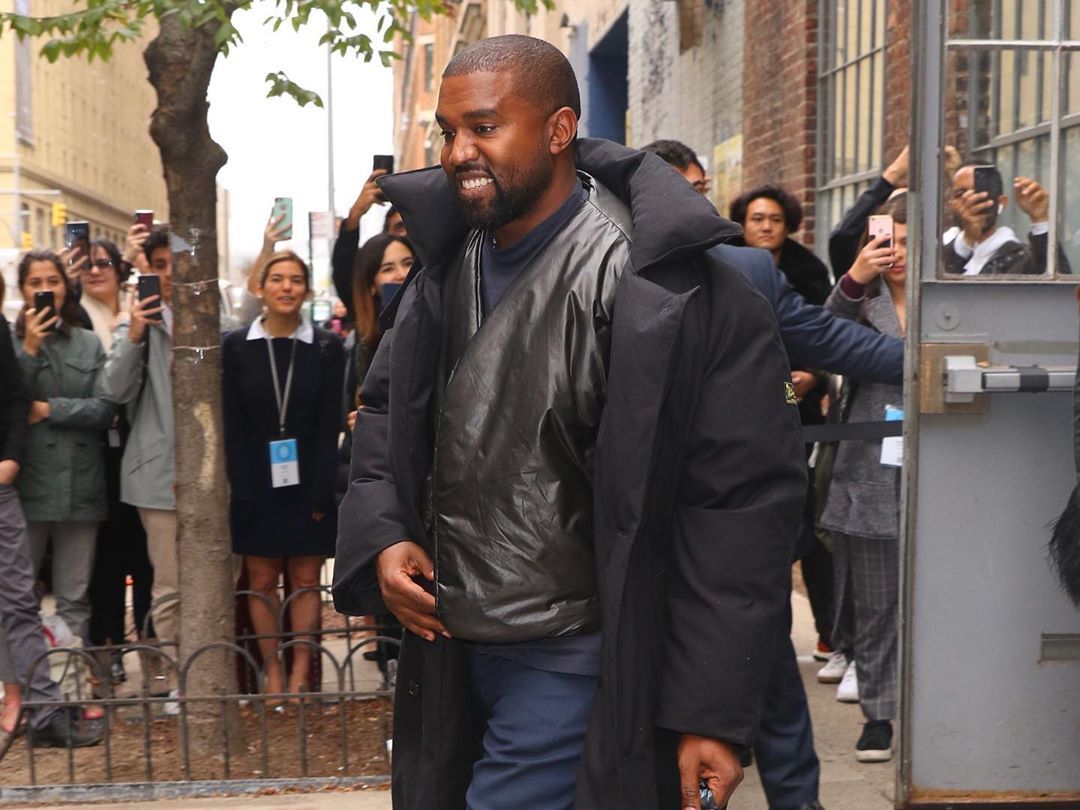SPOTTED: Kanye West Out in NYC in Raf Simons & Yeezy