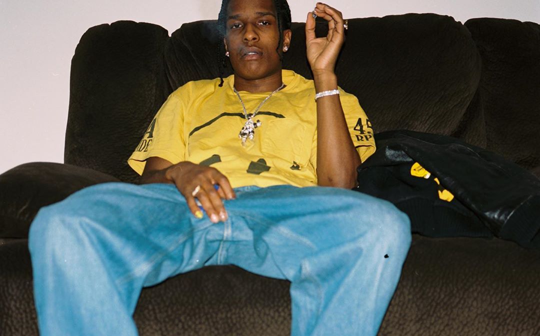 SPOTTED: A$AP Rocky Dons Chinatown Market Tee & Under Armou x Rocky SRLo