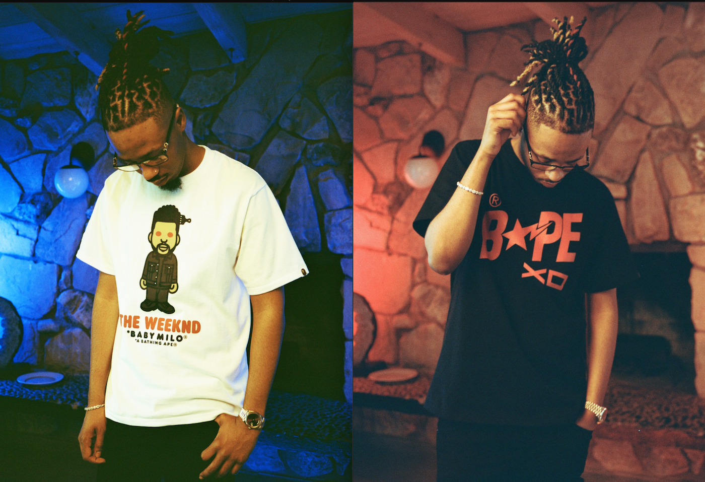 A BATHING APE® and The Weeknd’s label XO Drop Capsule Collection