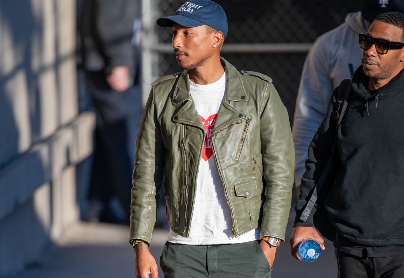 SPOTTED: Pharrell Williams Strolls Through L.A. in Human Made & CPFM
