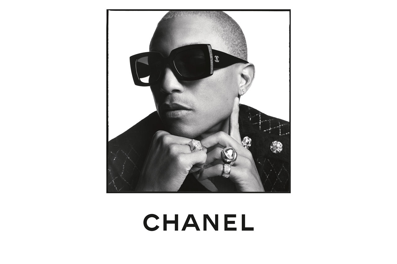 Pharrell Williams Fronts Chanel’s SS20′ Eyewear Campaign