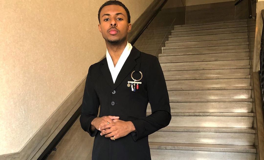 SPOTTED: Diggy Simmons Dons Wales Bonner Suit