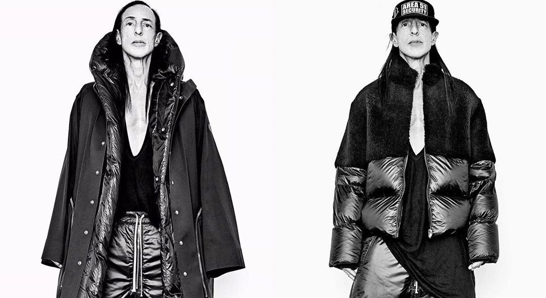 Rick Owens Teases Pieces From Moncler Collaboration