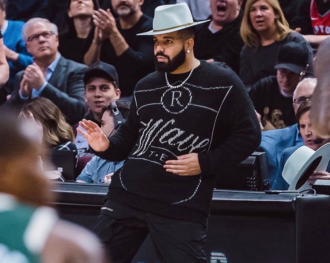 SPOTTED: Drake wears archive Raf Simons & Supreme x Nike to Scotiabank Arena