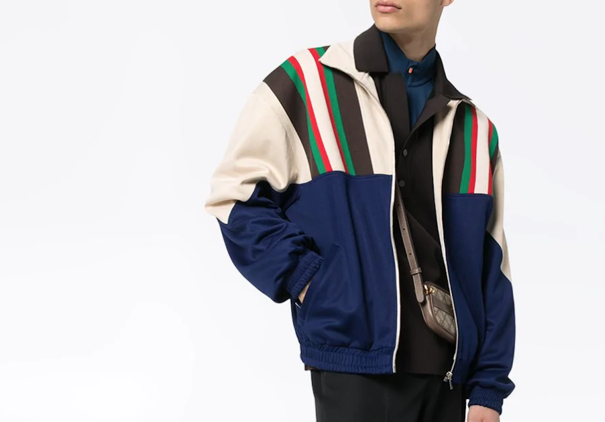 PAUSE or Skip: Gucci Zip-Up Striped Track Jacket