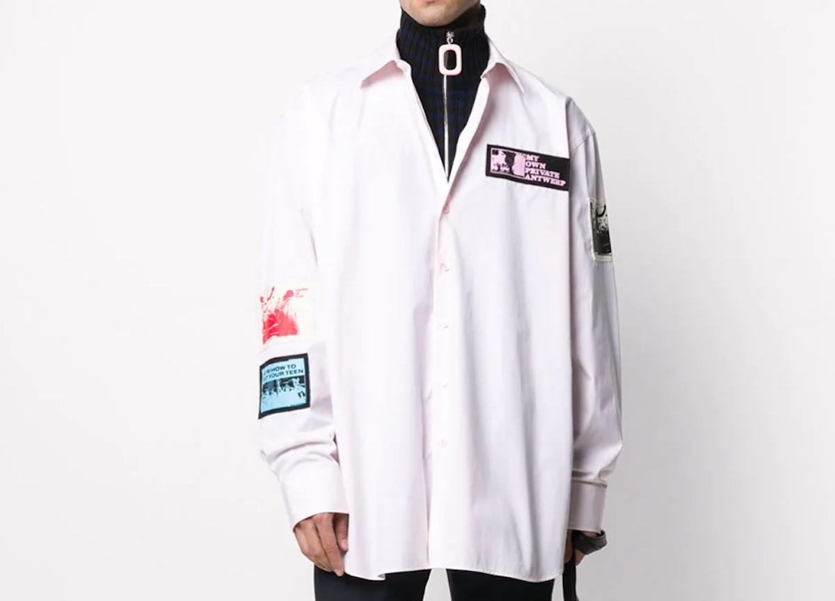 PAUSE or Skip: Raf Simons Oversized Patch Shirt