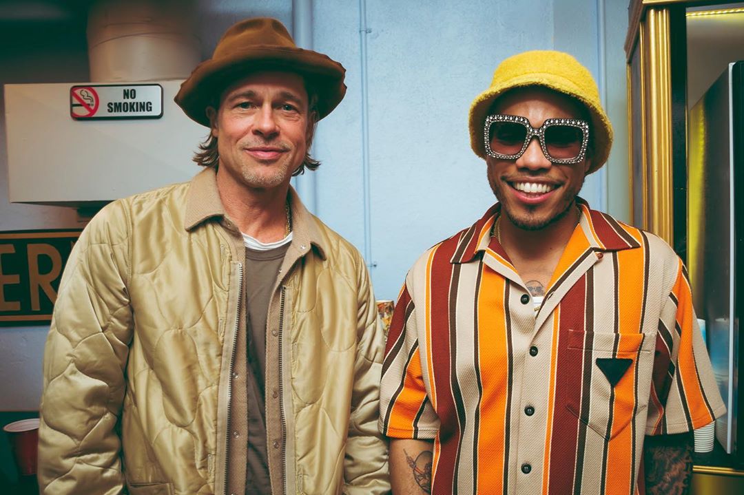 SPOTTED: Anderson.Paak Wears Striped Shirt & Gucci Frames