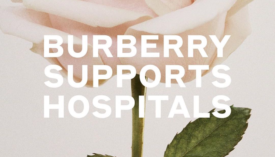 Burberry Dedicating Funds & Factories To Fighting COVID-19