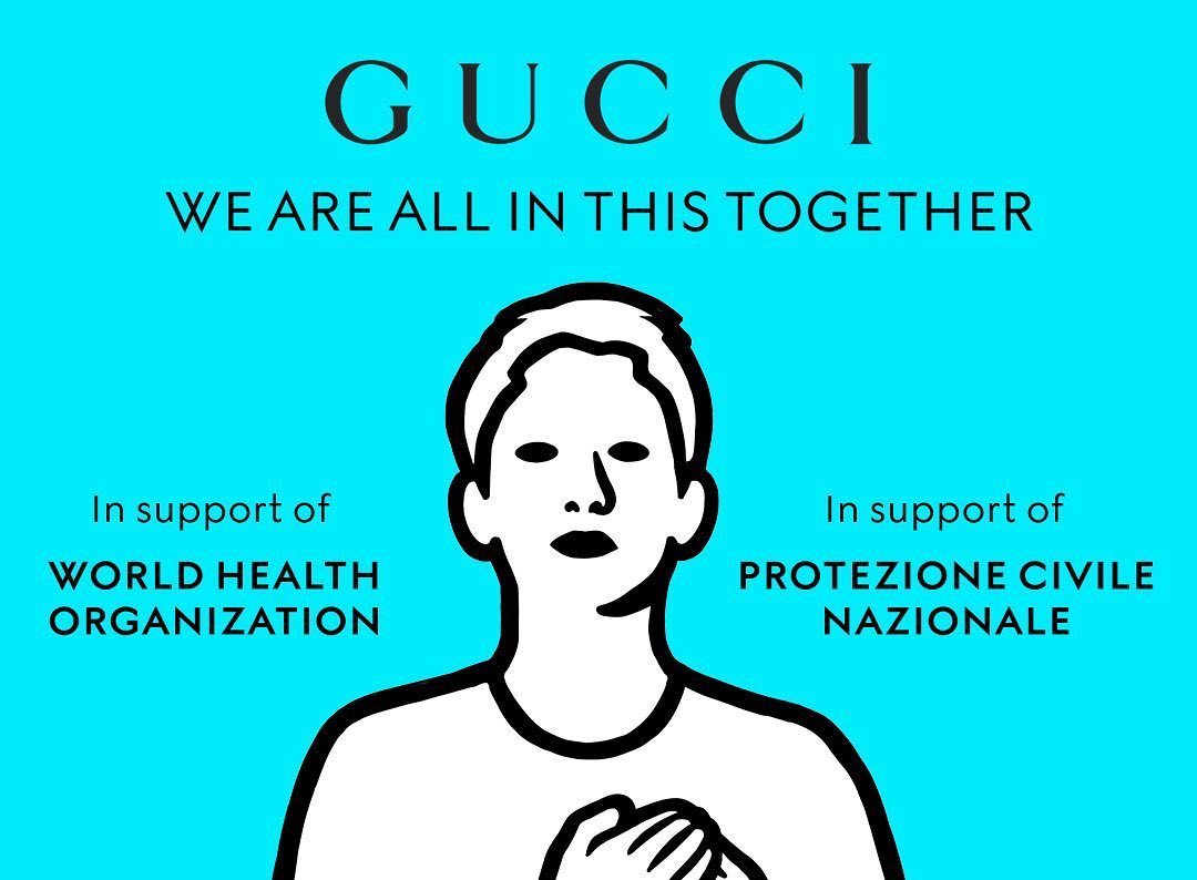 Gucci is the latest label to Donate Funds to Fight COVID-19