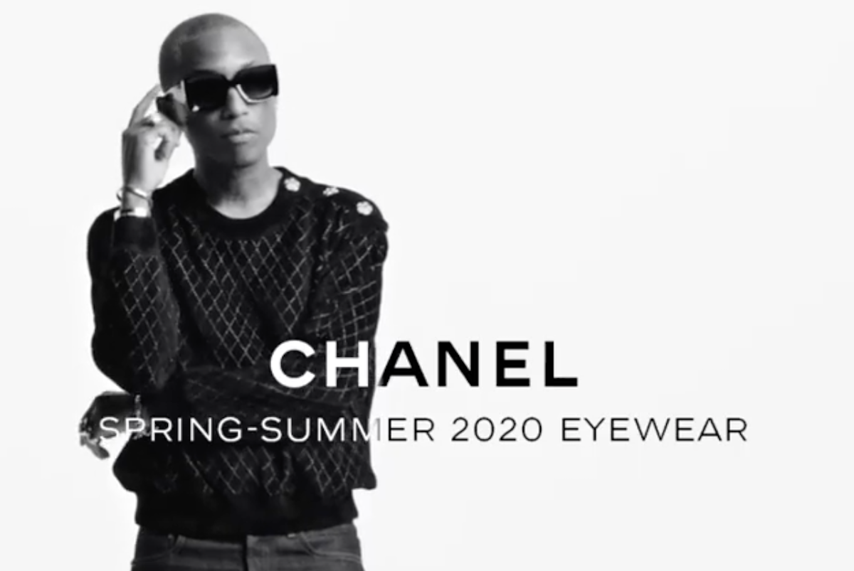 Pharrell Williams shares new Chanel Eyewear SS20′ Campaign Short