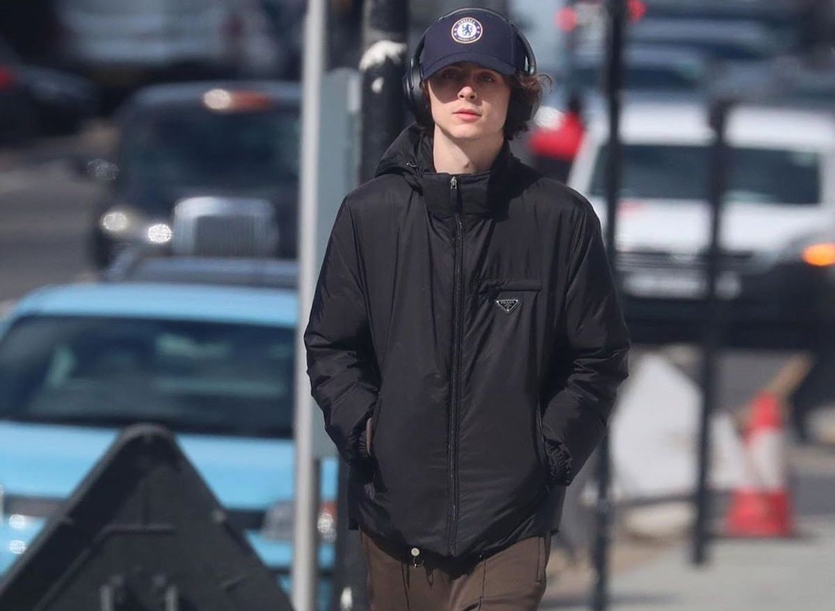 SPOTTED: Timothée Chalamet dons Prada and New Balance in London