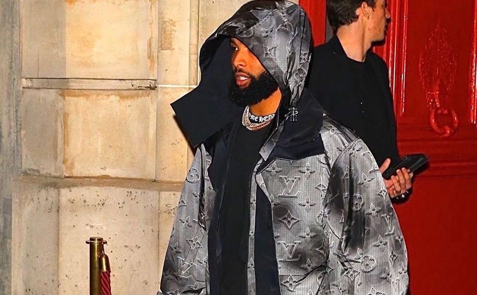 SPOTTED: Odell Beckham Jr Goes Full Louis Vuitton at PFW