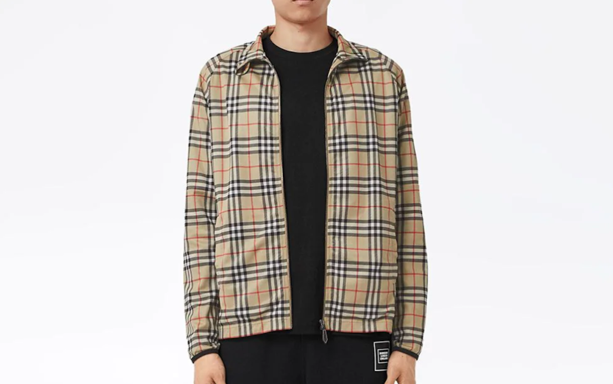 PAUSE or Skip: Burberry Check Print Sports Jacket