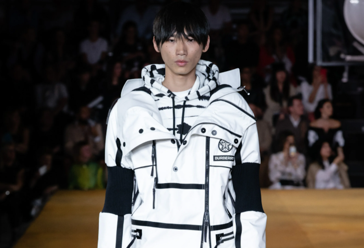 PAUSE or Skip: Burberry Globe Graphic Track Jacket