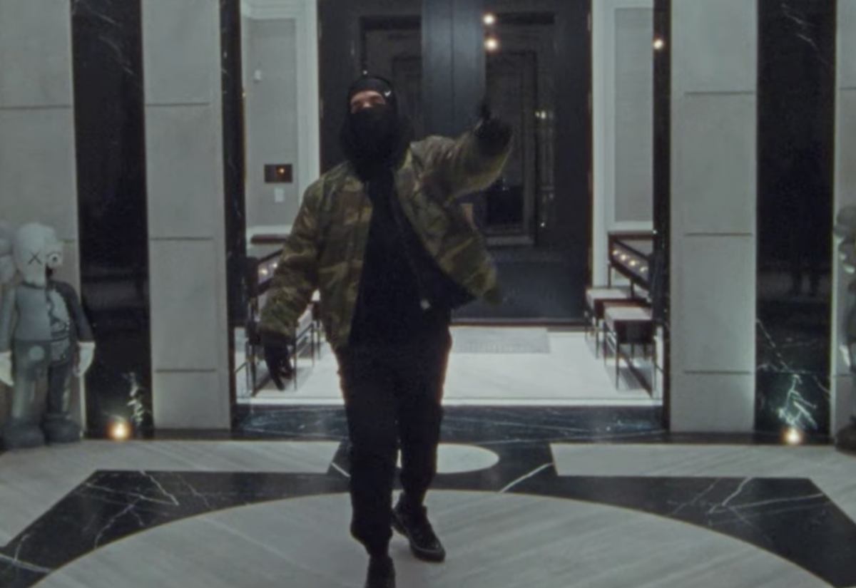 SPOTTED: Drake Films ‘Toosie Slide’ Video in Raf Simons, Alyx & Nike