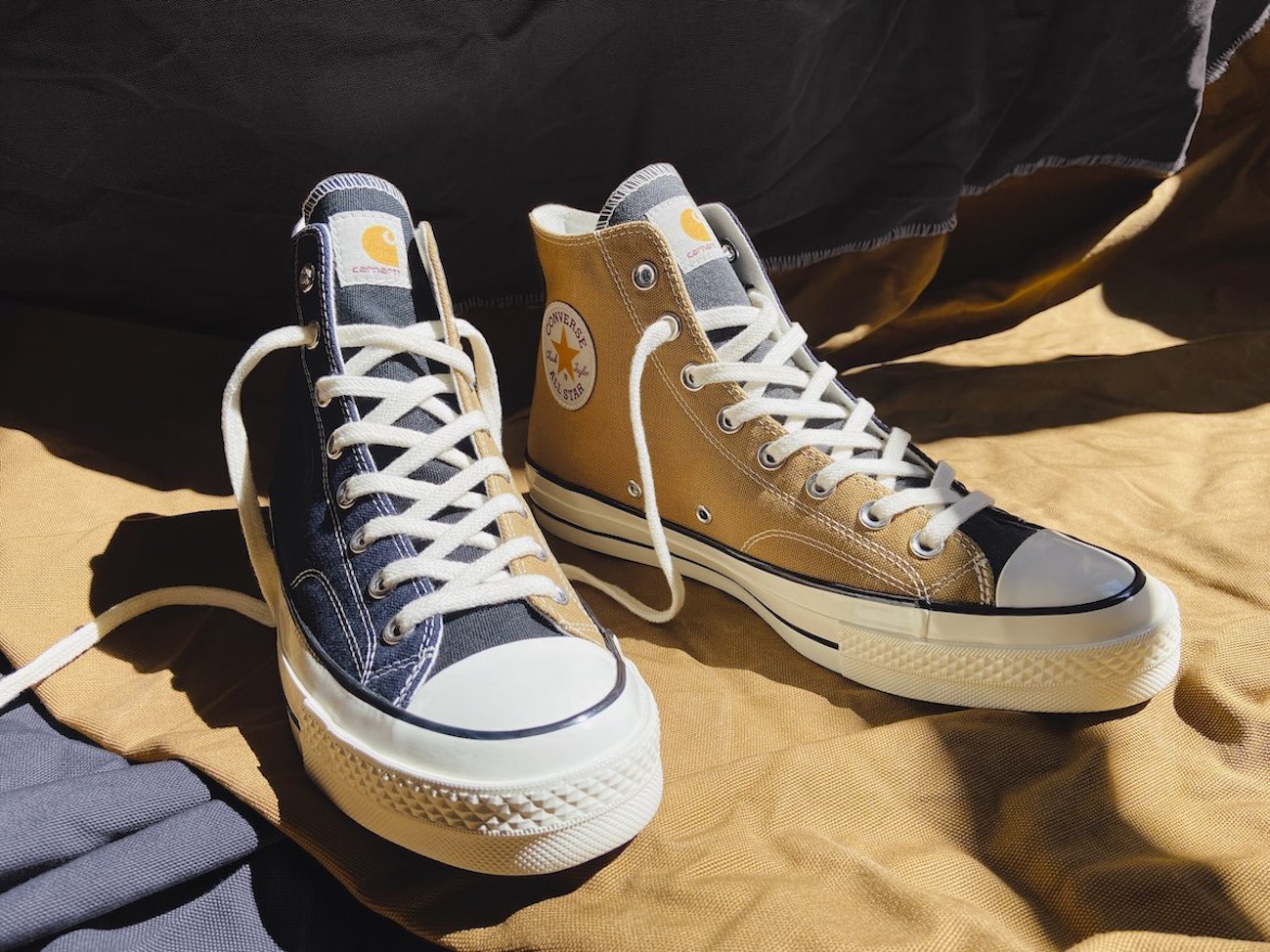 Converse & Carhartt Launch Upcycled  ‘WIP Renew Chuck 70’ Silhouette