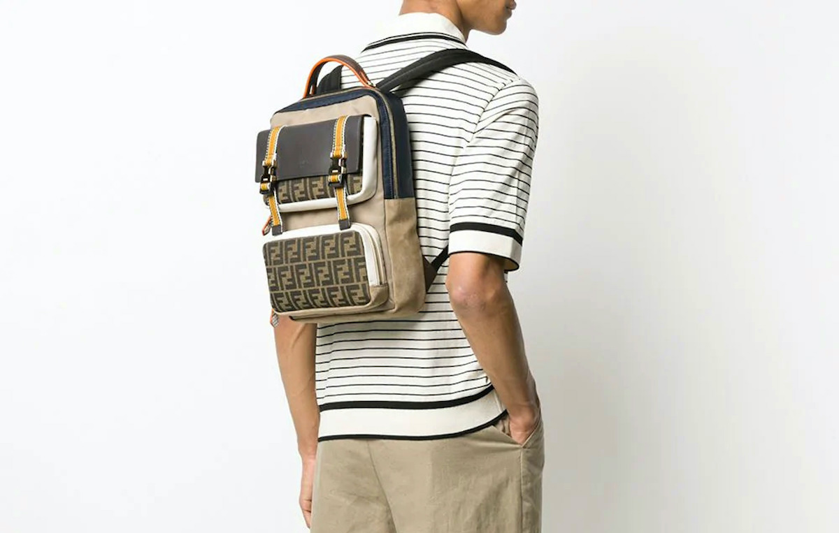 PAUSE or Skip: Fendi FF Logo Multi-Pocket Backpack