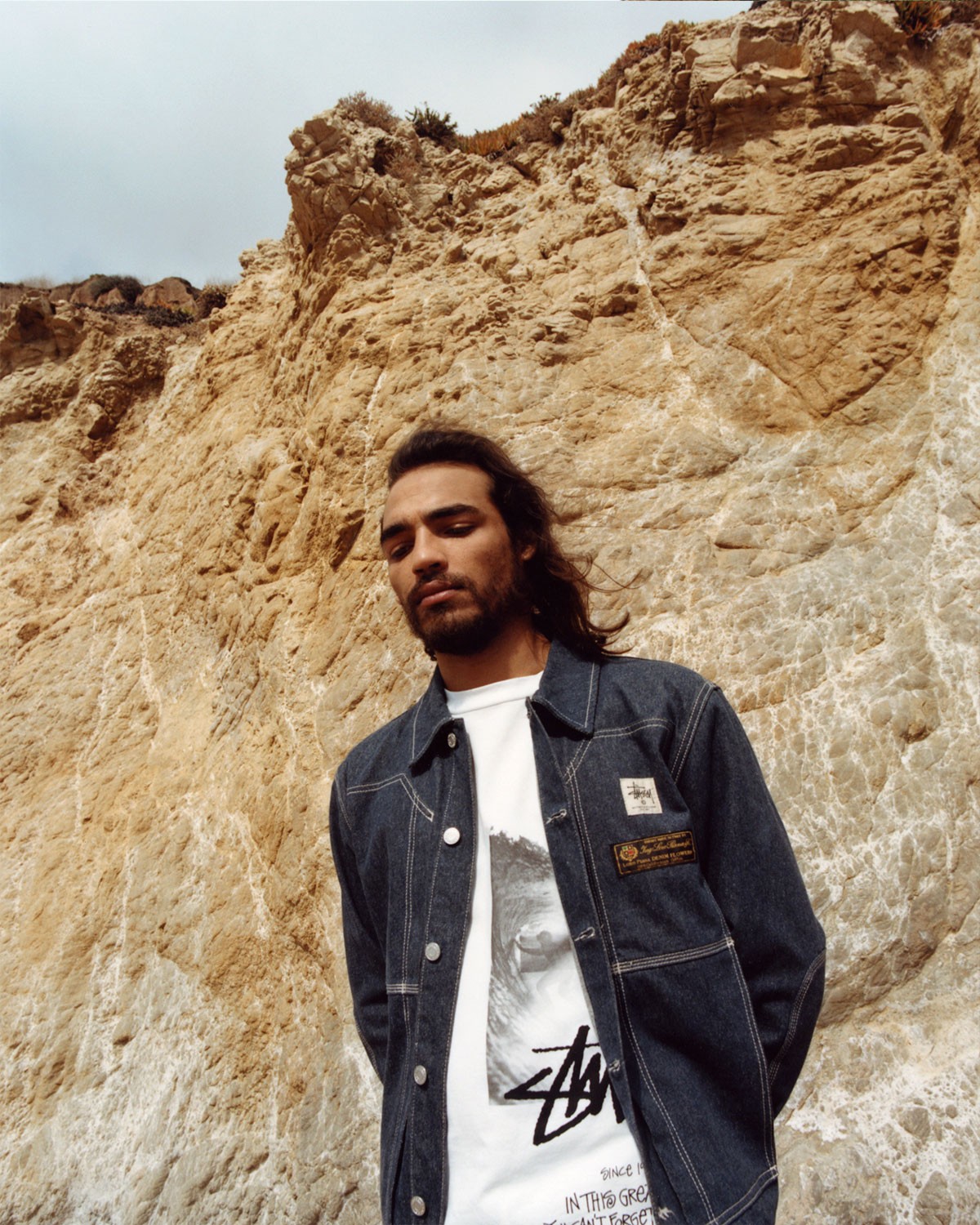 Matthew M Williams and Stussy Experiment with Denim